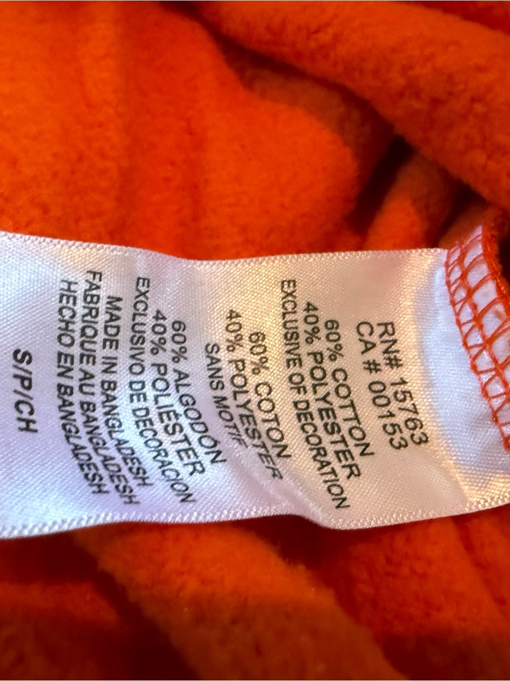 Champion Syracuse University Orange Crewneck Sweatshirt Men’s Size SMALL - Picture 6 of 11